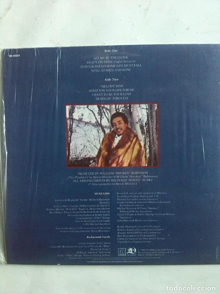 Discos de vinilo: SMOKEY ROBINSON WARM THOUGHTS - Foto 2