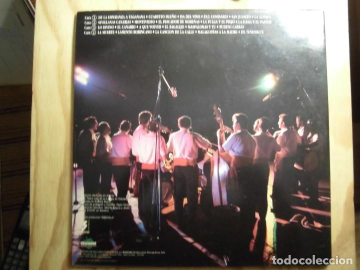Discos de vinilo: LP DOBLE VINILO LOS SABANDE&Ntilde;OS EN CONCIERTO - Foto 2