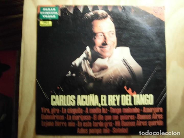 Discos de vinilo: LP VINILO CARLS ACU&Ntilde;A EL REY DEL TANGO - Foto 1