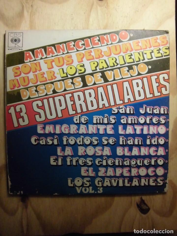 Discos de vinilo: LP VINILO 13 SUPERBAILABLES - Foto 1