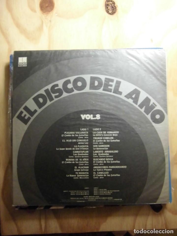 Discos de vinilo: LP VINILO EL DISCO DEL A&Ntilde;O VOL. 8 - Foto 2
