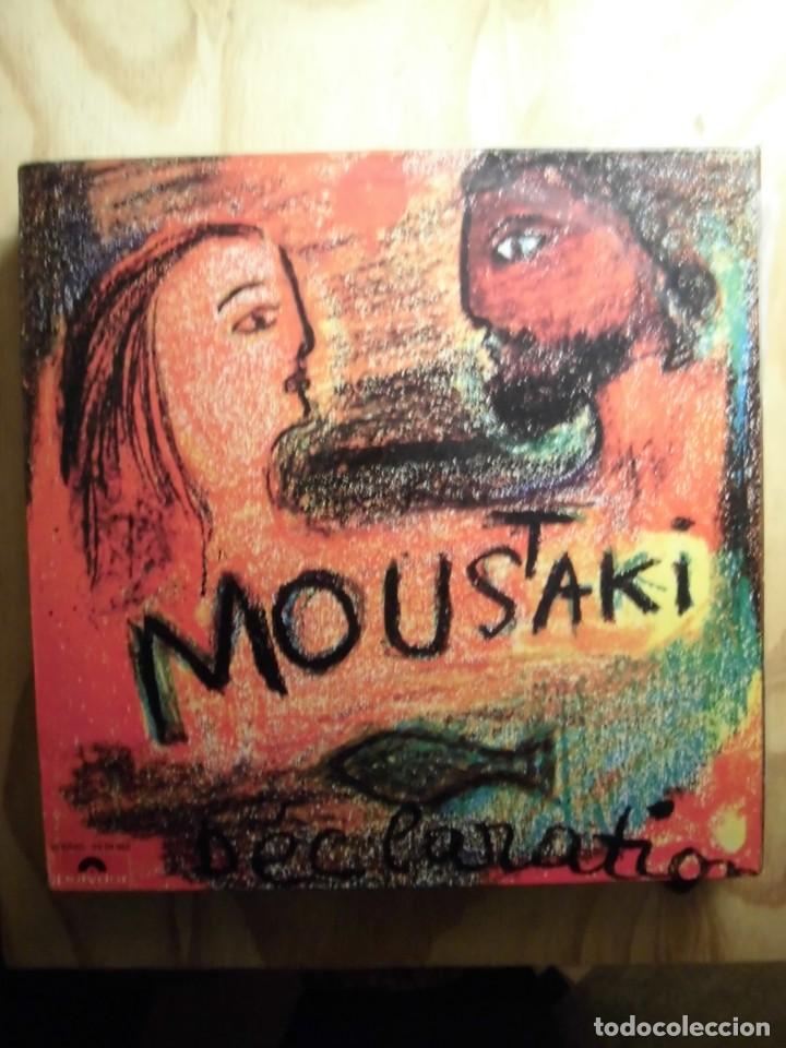 Discos de vinilo: LP VINILO MOUSTAKI DECLARATION - Foto 1