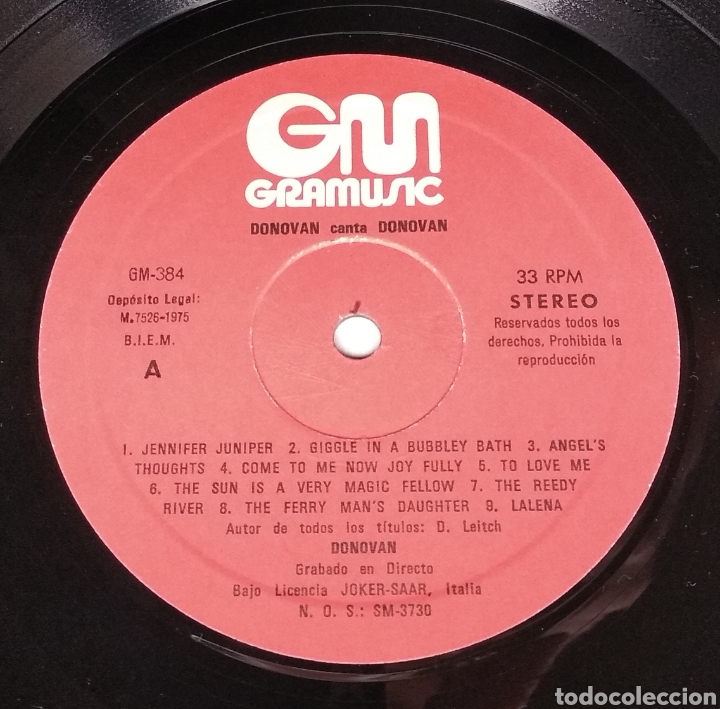 Discos de vinilo: DONOVAN,,canta DONOVAN - Foto 4