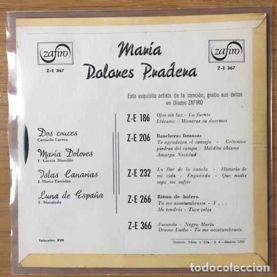 Discos de vinilo: Lote Mar&iacute;a Dolores Pradera - Foto 4