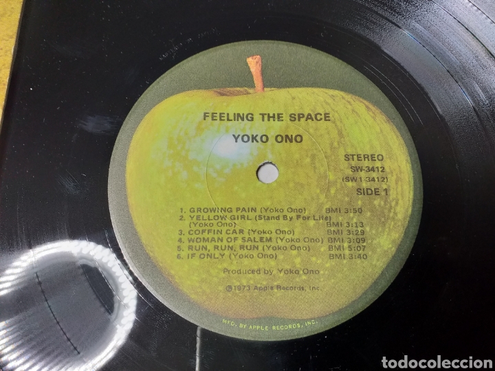 Discos de vinilo: PLASTIC ONO BAND YOKO ONO - FEELING THE SPACE - Foto 2