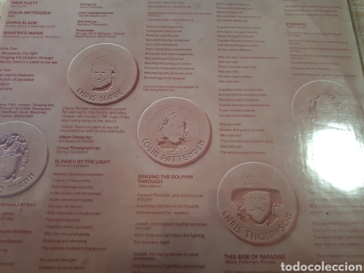 Discos de vinilo: MANFRED MANN THE ROARING SILENCE - Foto 2