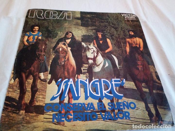 Discos de vinilo: 22-SINGLE SANGRE, conserva el sue&ntilde;o, 1971 - Foto 1