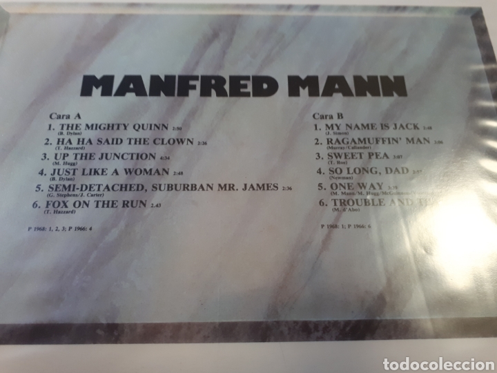 Discos de vinilo: MANFRED MANN - Foto 2