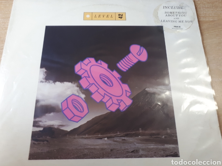 Discos de vinilo: LEVEL 42 WORLD MACHINE - Foto 1