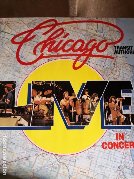 Discos de vinilo: CHICAGO  In Concert   Transit Authority - Foto 1