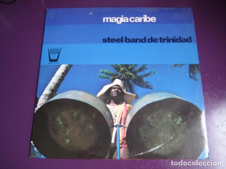 Vinyl records: Steel-Band De Trinidad LP ARION HISPAVOX Magia Caribe - CALYPSO JAZZ - VINILO SIN USO