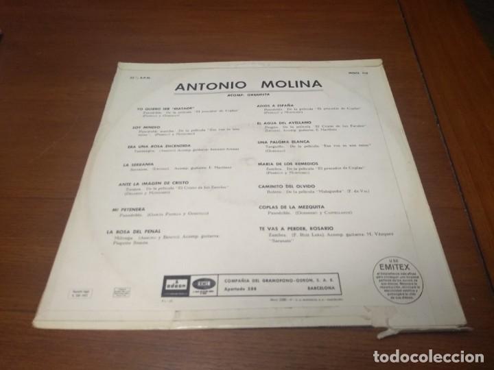 Discos de vinilo: Antonio Molina - Foto 2