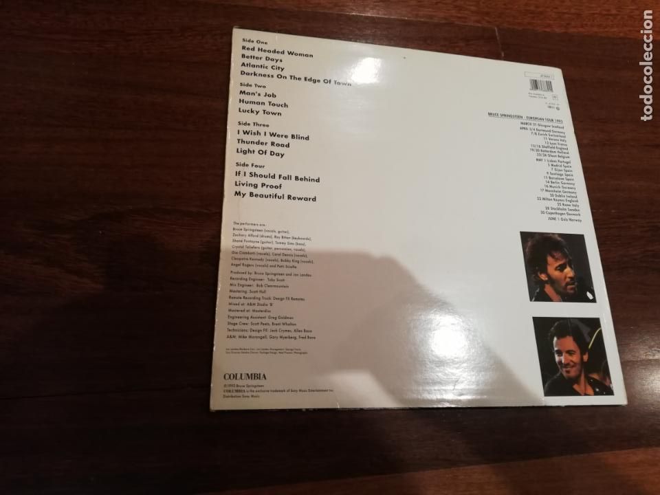 Discos de vinilo: Bruce Springsteen-in concert. 2 lp 1993 - Foto 2