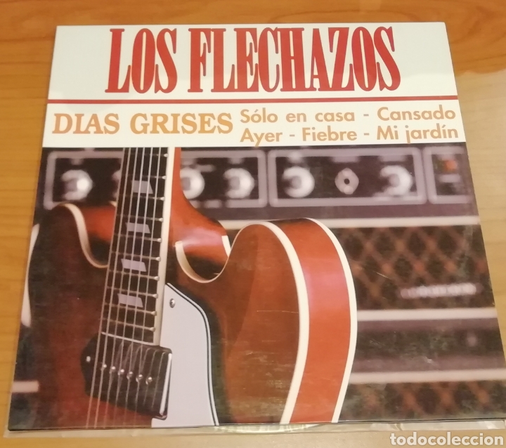 Discos de vinilo: Los Flechazos - Dias Grises LP 1996 - Foto 1