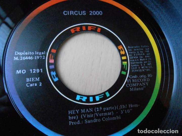 Discos de vinilo: CIRCUS 2000, SG, HEY MAN + 1, A&Ntilde;O 1972 - Foto 4