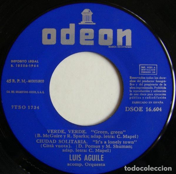 Discos de vinilo: Mas Ritmo.... De Luis Aguile - Luis Aguile - Foto 4
