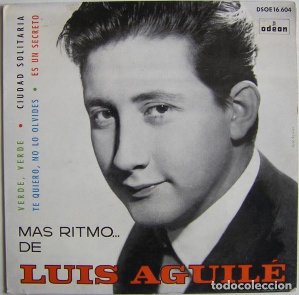 Discos de vinilo: Mas Ritmo.... De Luis Aguile - Luis Aguile - Foto 1