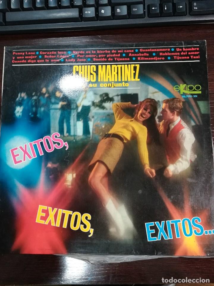 Discos de vinilo: CHUS MARTINEZ Y SU CONJUNTO: EXITOS - Foto 1
