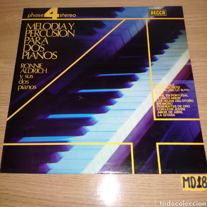 Discos de vinilo: Ronnie Aldrich y sus dos pianos - Foto 1