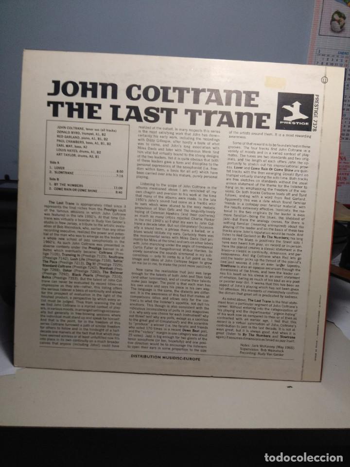 Discos de vinilo: LP JOHN COLTRANE : THE LAST TRANE - Foto 2