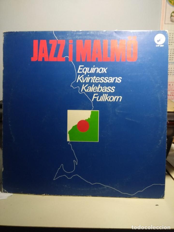 Disques de vinyle: LP JAZZ I MALM&Ouml; (4 GRUPOS SUECOS DE JAZZ : EQUINOX + KVINTESSANS + KALEBASS + FULLKORN )