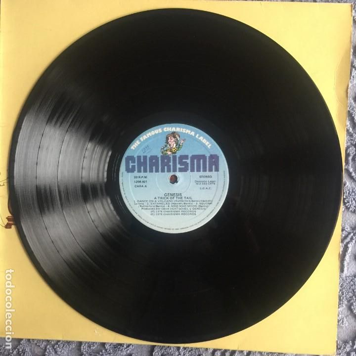 Discos de vinilo: GENESIS - A TRICK OF THE TAIL - 1976 - Foto 5