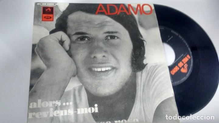 Discos de vinilo: SINGLE ( VINILO) DE  ADAMO A&Ntilde;OS 60 - Foto 1