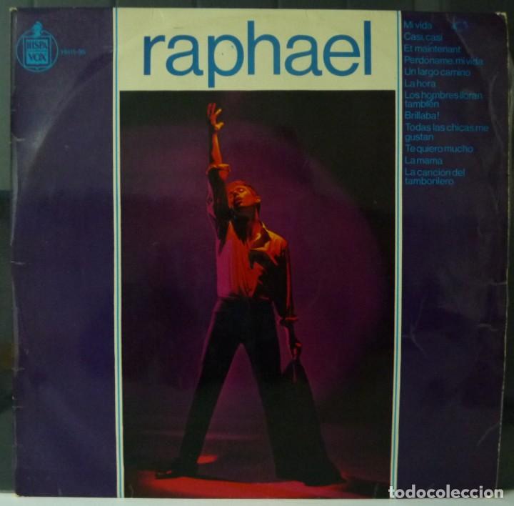 Discos de vinilo: RAPHAEL //MI VIDA+OTRAS // 1965 // (VG VG). LP - Foto 1