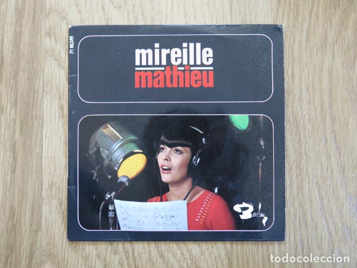 Dischi in vinile: EP ORIGNAL FRENCH 1967 MIREILLE MATHIEU ADIEU A LA NUIT CHANSON