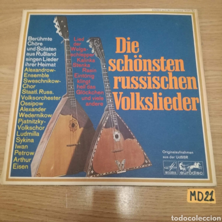 Discos de vinilo: Die schonsten russischen volkslieder - Foto 1