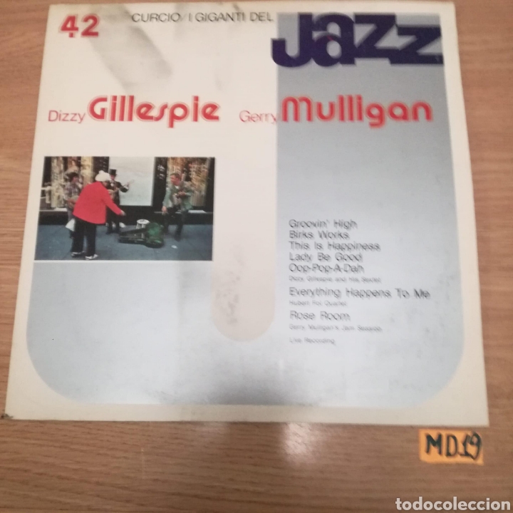 Discos de vinilo: Dizzy Gillespie - Gerry Mulligan - Foto 1