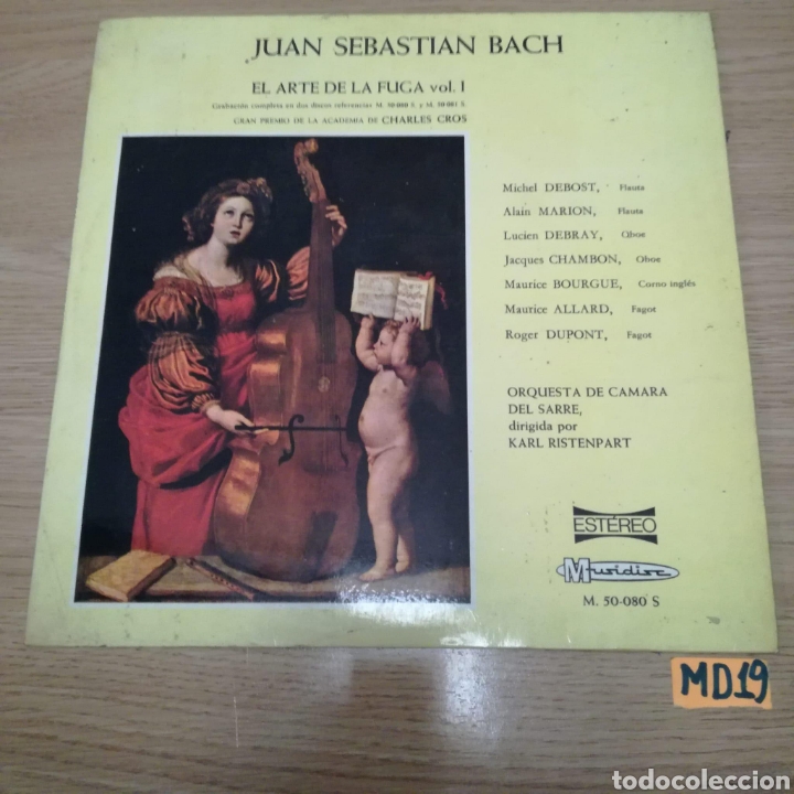 Discos de vinilo: Juan Sebasti&aacute;n Bach - Foto 1