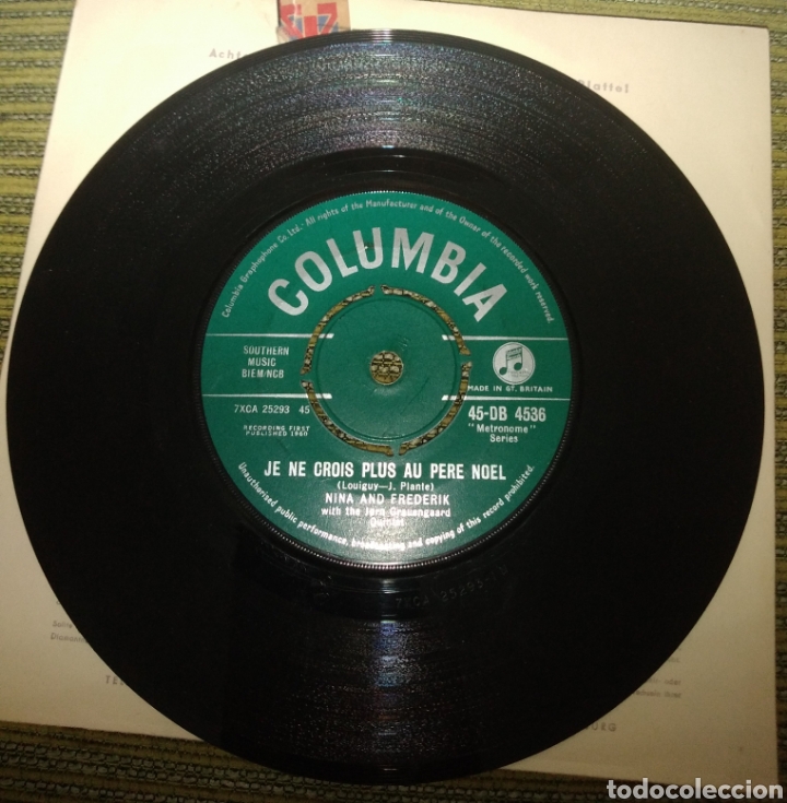 Discos de vinilo: Nina & Frederic - little donkey - Foto 2
