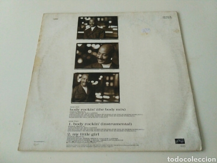 Discos de vinilo: Errol Brown - Body Rockin - Foto 2