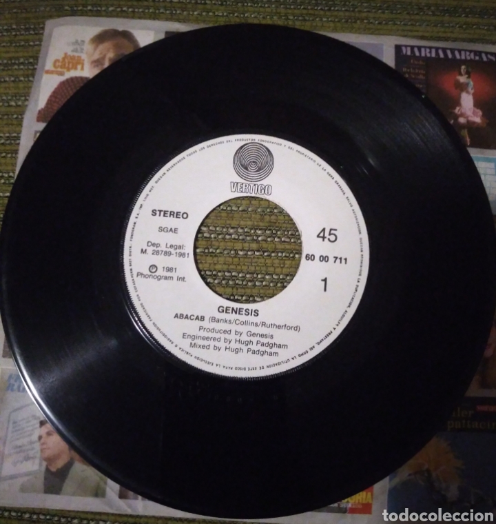 Discos de vinilo: G&eacute;nesis - abacab. Solo disco - Foto 2