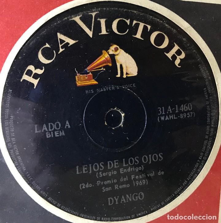 Discos de vinilo: Tres sencillos argentinos de Dyango - Foto 1