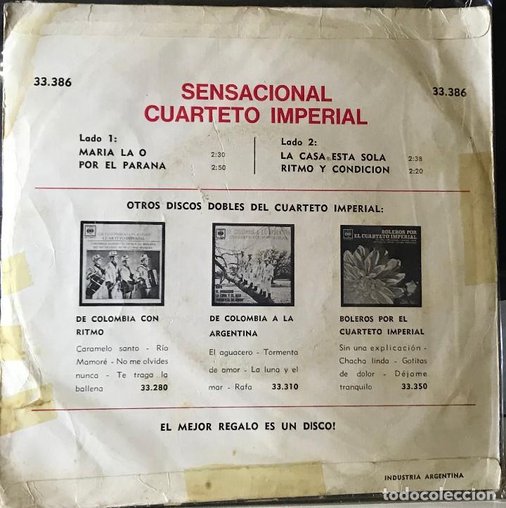 Discos de vinilo: EP argentino del Cuarteto Imperial a&ntilde;o 1967 - Foto 2