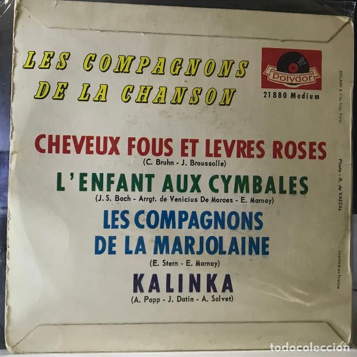 Discos de vinilo: EP franc&eacute;s de Les Compagnons de la Chanson a&ntilde;o 1962 - Foto 2