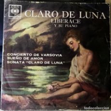 Discos de vinilo: EP ARGENTINO DE LIBERACE Y SU PIANO AÑO 1956. Lote 56469570