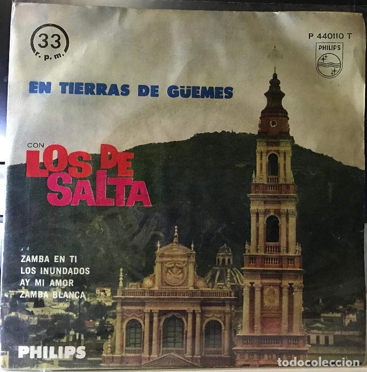 Discos de vinilo: EP argentino de Los de Salta a&ntilde;o 1962 - Foto 1