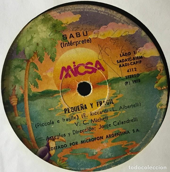 Discos de vinilo: Cinco sencillos argentinos de Sab&uacute; - Foto 7