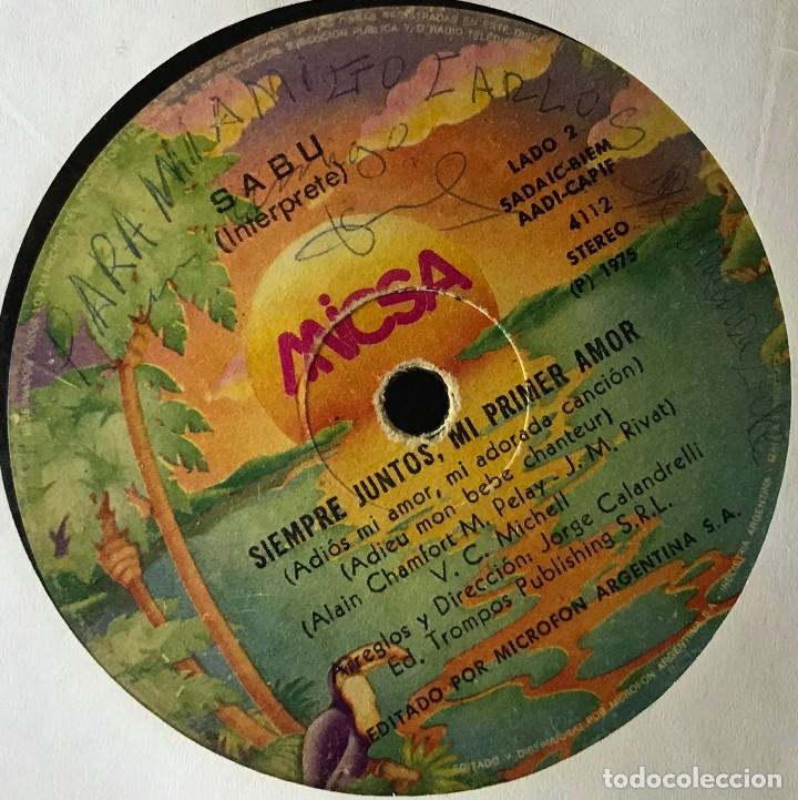 Discos de vinilo: Cinco sencillos argentinos de Sab&uacute; - Foto 8