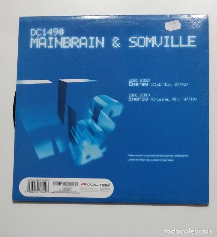 Discos de vinilo: ENERGY. MAINBRAIN & SOMVILLE. MAXI SINGLE. TDKDA63 - Foto 2