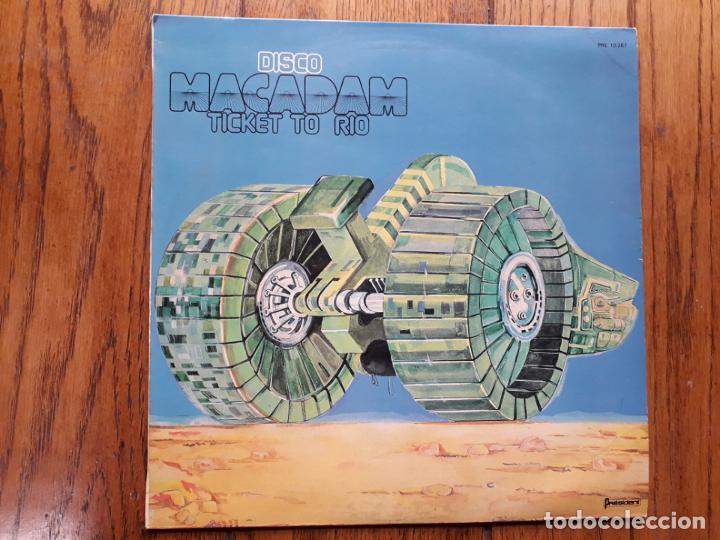 Discos de vinilo: Macadam - ticket to rio - Foto 1