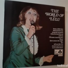 Discos de vinilo: LULU- THE WORLD OF LULU - SPAIN LP 1969- COMO NUEVO.. Lote 185887542