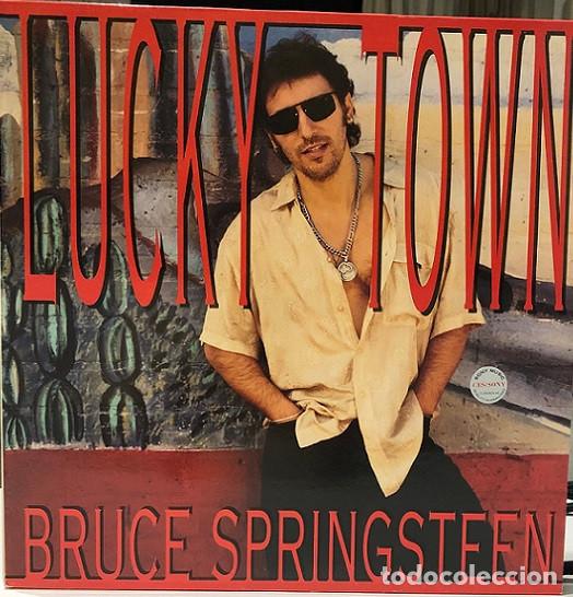 Discos de vinilo: BRUCE SPRINGSTEEN, LUCKY TOWN - LP - pop hits - Foto 1