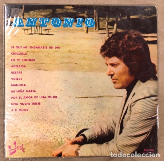 Discos de vinilo: -L.P. VINILO - ANTONIO (EUROMUSIC 1976). RAREZA, DIFÍCIL DE CONSEGUIR. - Foto 1 - 175454575