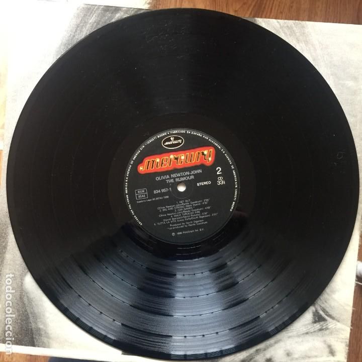 Discos de vinilo: Olivia Newton-John - The Rumour - Foto 7