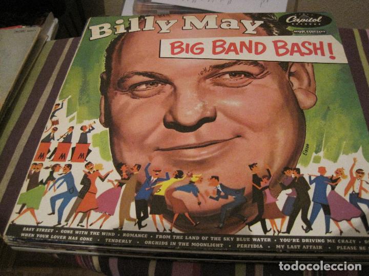 Discos de vinilo: LP BILLY MAY BIG BAND BASH! CAPITOL REEDICI&Oacute;N REISSUE - Foto 1