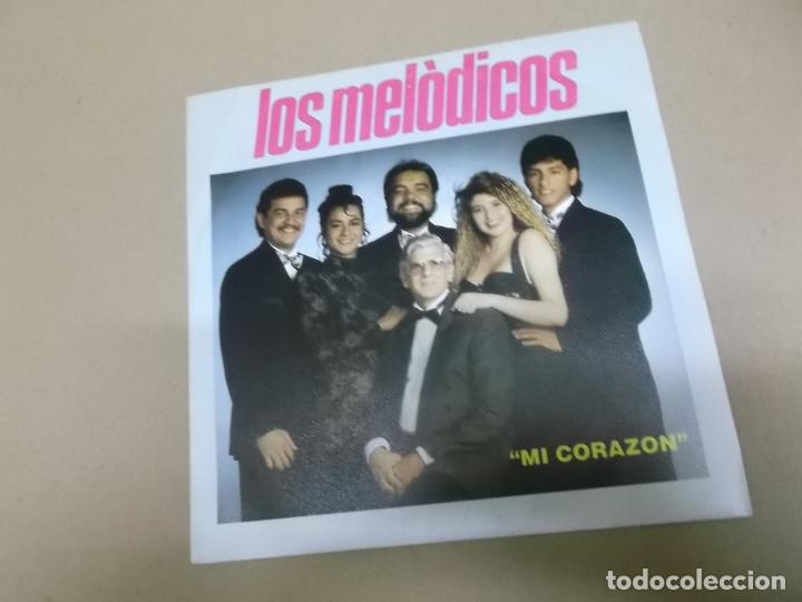 Discos de vinilo: LOS MELODICOS (SINGLE) MI CORAZON A&Ntilde;O &ndash; 1992 - Foto 1